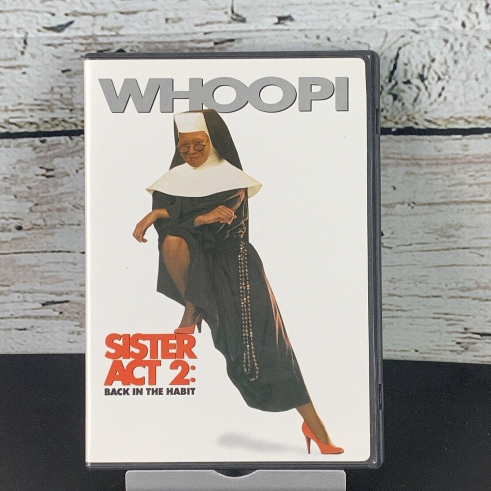 Sister Act 2: Back in the Habit (DVD, 1993) Whoopi Goldberg, Kathy Najimy